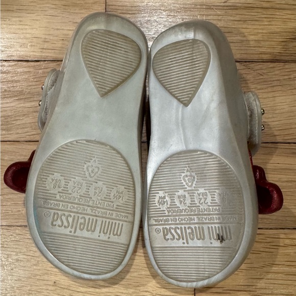 Mini Melissa Disney Snow White Shoes Toddler Girls 8 - Picture 2 of 2